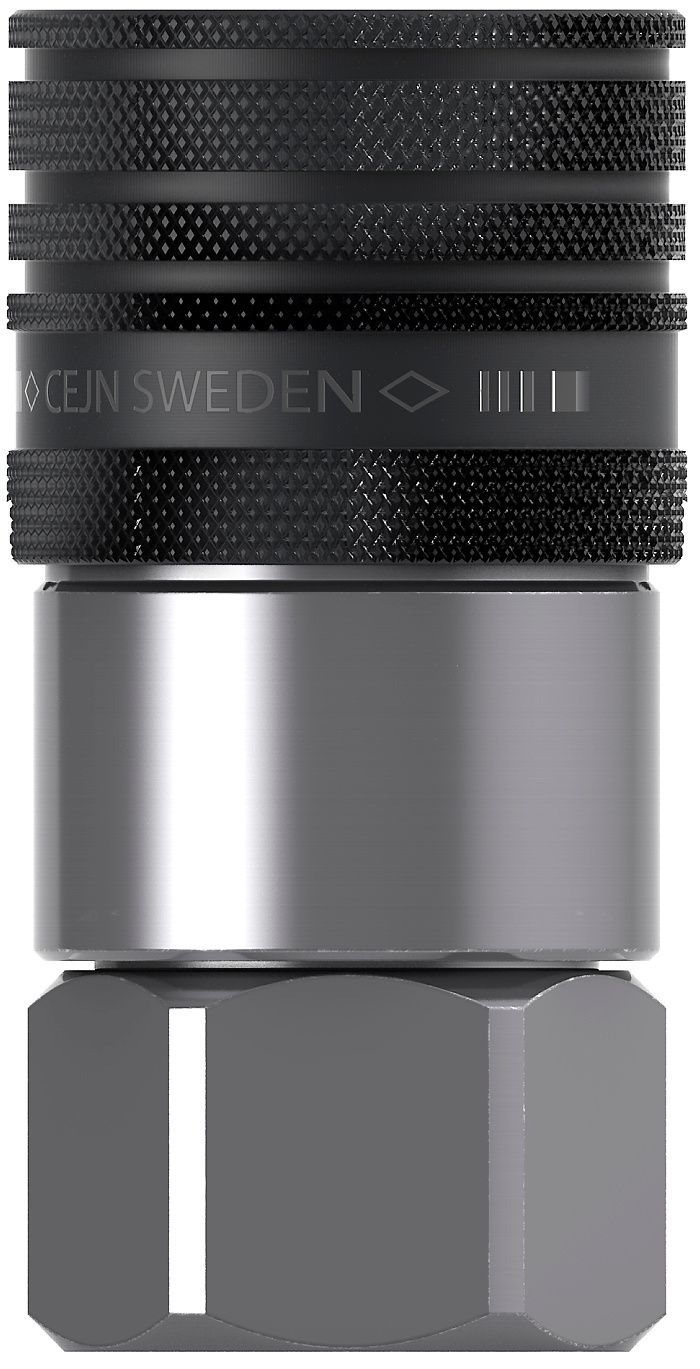 Série 565 - DN 12.5 - Coupleur CEJN en acier zinc-nickel - Raccord rapide ISO 16028_1