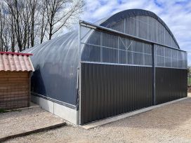 Tunnel de stockage à  charpente métallique -  TYPE 10m_1