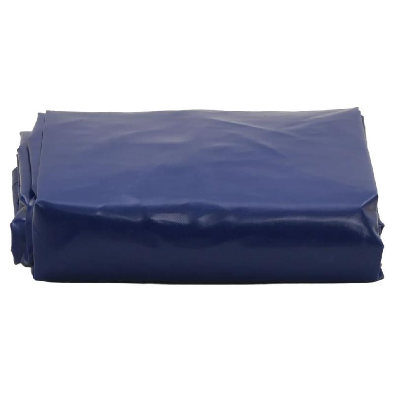 Vidaxl bâche bleu 5x5 m 650 g/m² 156062_1