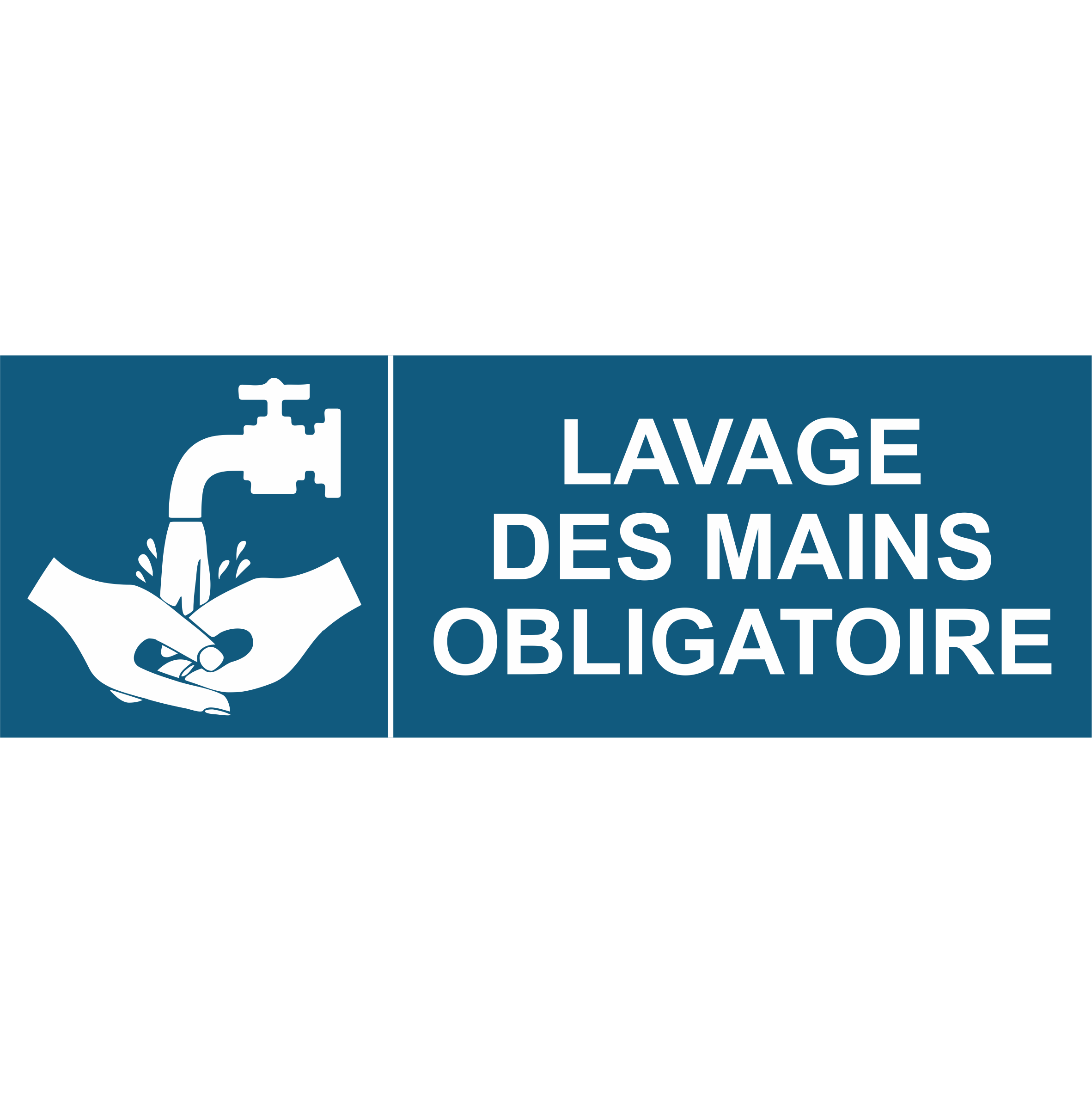 Étiquette de sécurité en PVC avec pictogramme - Personnalisable avec logo et texte - Fabrication française_2