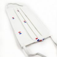 Masque lavable 3 plis Drapeau France - tissu 100% coton Oeko-Tex - VDM - lavable à 60 degrés_1