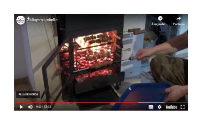 Trakai - Poêle à bois avec four et rôtissoire intégré - Marque La Compagnie du Chauffage_1