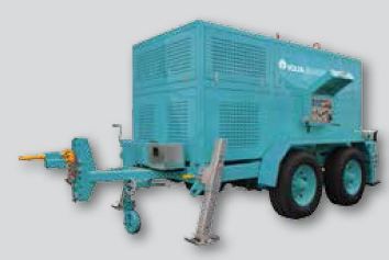 VM 40000 RIS - Treuil hydraulique pour renouvellement des conduits - Volta - Tirage max. 40500 daN avec moteur diesel_1