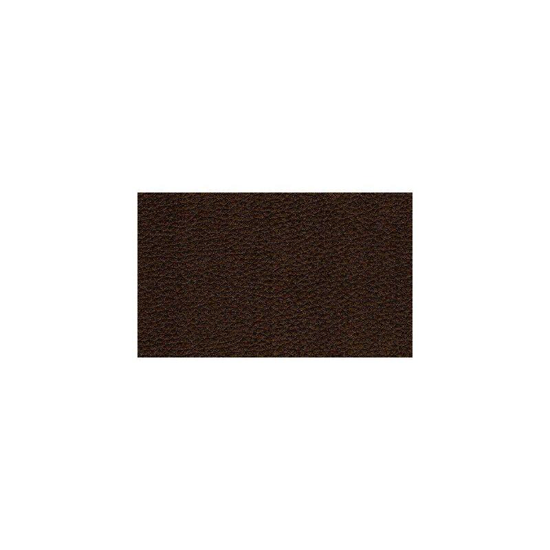 Canapé convertible express Jackson 140cm - sommier lattes - tête de lit intégrée - polyuréthane marron - matelas 16 cm_1
