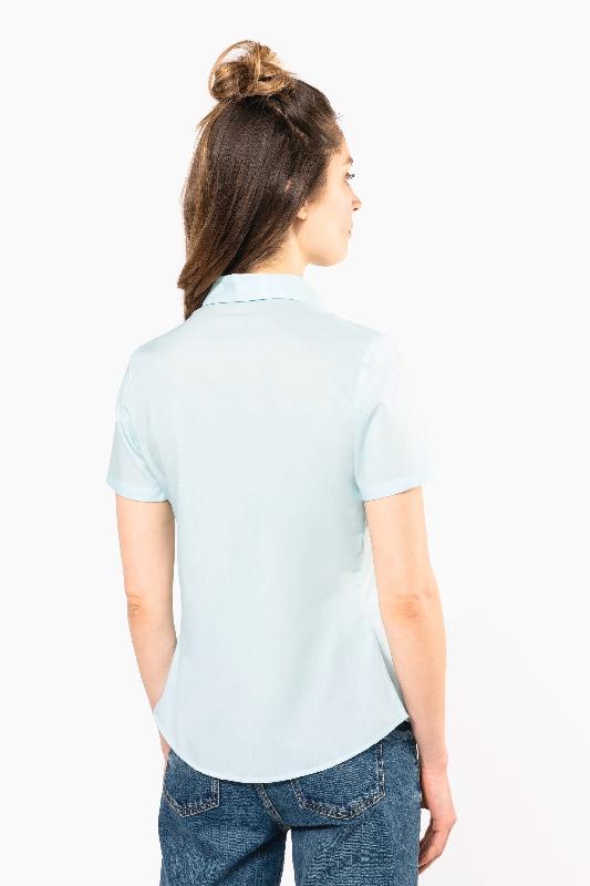 Chemise popeline polycoton manches courtes femme - entretien facile - Réf: K548 - Kariban_1