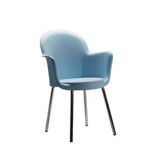 Lot de 6 Chaises GOGO coque polypropylène_1
