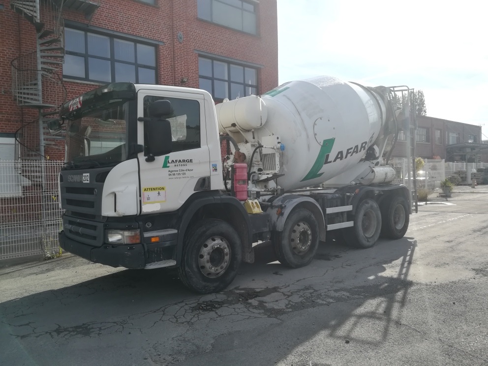 Scania P380 8x4 malaxeur 9m3 - 2007 - 380CV - 236951 km_1