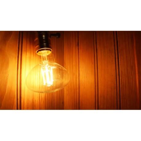 Ampoule vintage LED 4W E27 R80 - Style Edison avec filaments apparents_1