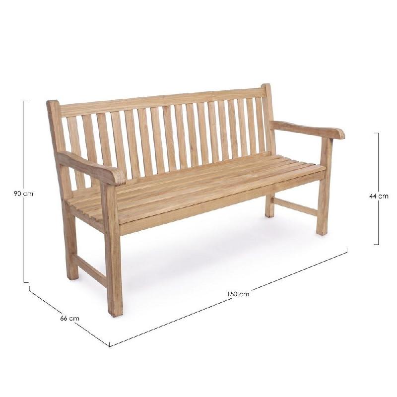 Banc Linda teck 150 x 66 x 90 cm_1