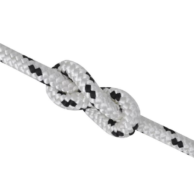 Vidaxl corde de bateau tressée en bobine polyester 12 mm x 50 m 90462_1