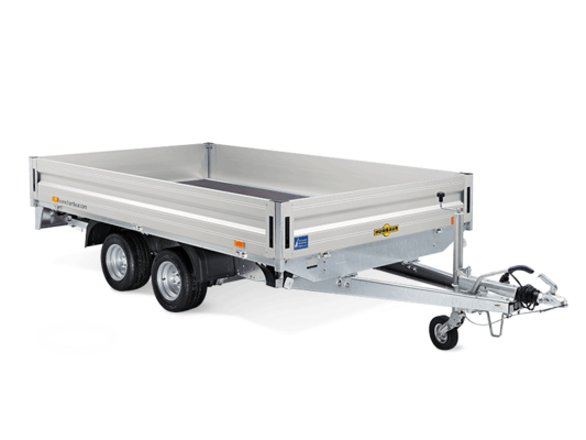Remorque roues dessous - 3,10 X 2,10M - 2000 KG - HUMBAUR HN203121_1