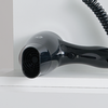 Sèche-cheveux mural Jersey noir - prise rasoir 220V - protection surchauffe - SKU: g-776-67430_1