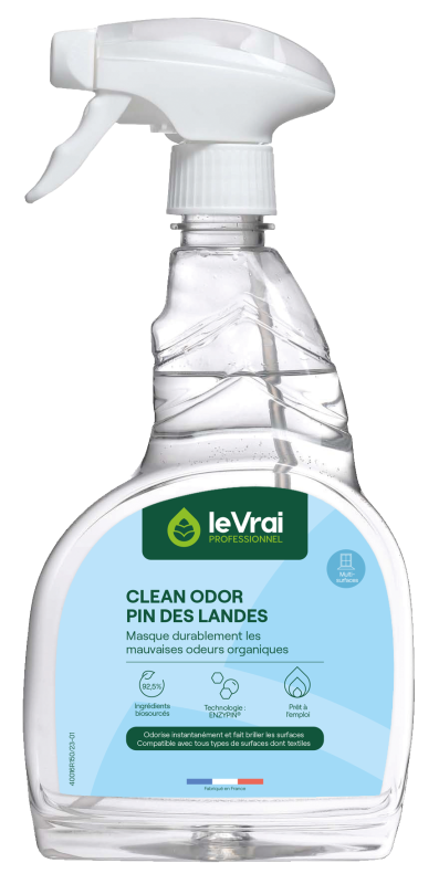 Destructeur d'odeurs puissant lvp clean odor parfum menthe vapo de 750ml_1