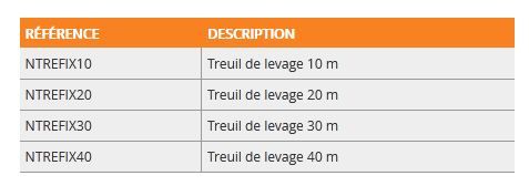 Ntrefix treuil de levage - neofeu - capacité max.300 kg_1