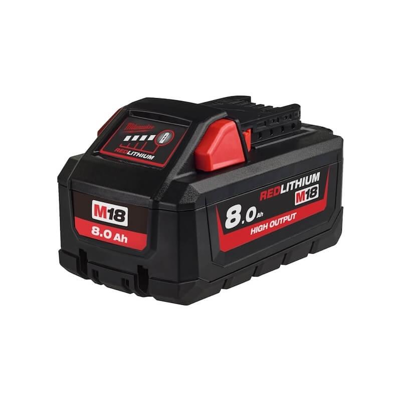 Pack 2 batteries 18V 8Ah + 1 batterie 12V 4Ah + Chargeur rapide M12 - 18 FC - Milwaukee 4933471073_1