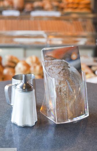 Perfekt - porte-brochure en polystyrène clair - formats A4, A5 ou 1/3 A4 - VKF Renzel_1