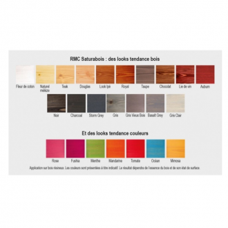 Saturabois - Douglas - Huile de protection écologique pour bois extérieurs - 0,5 L_1