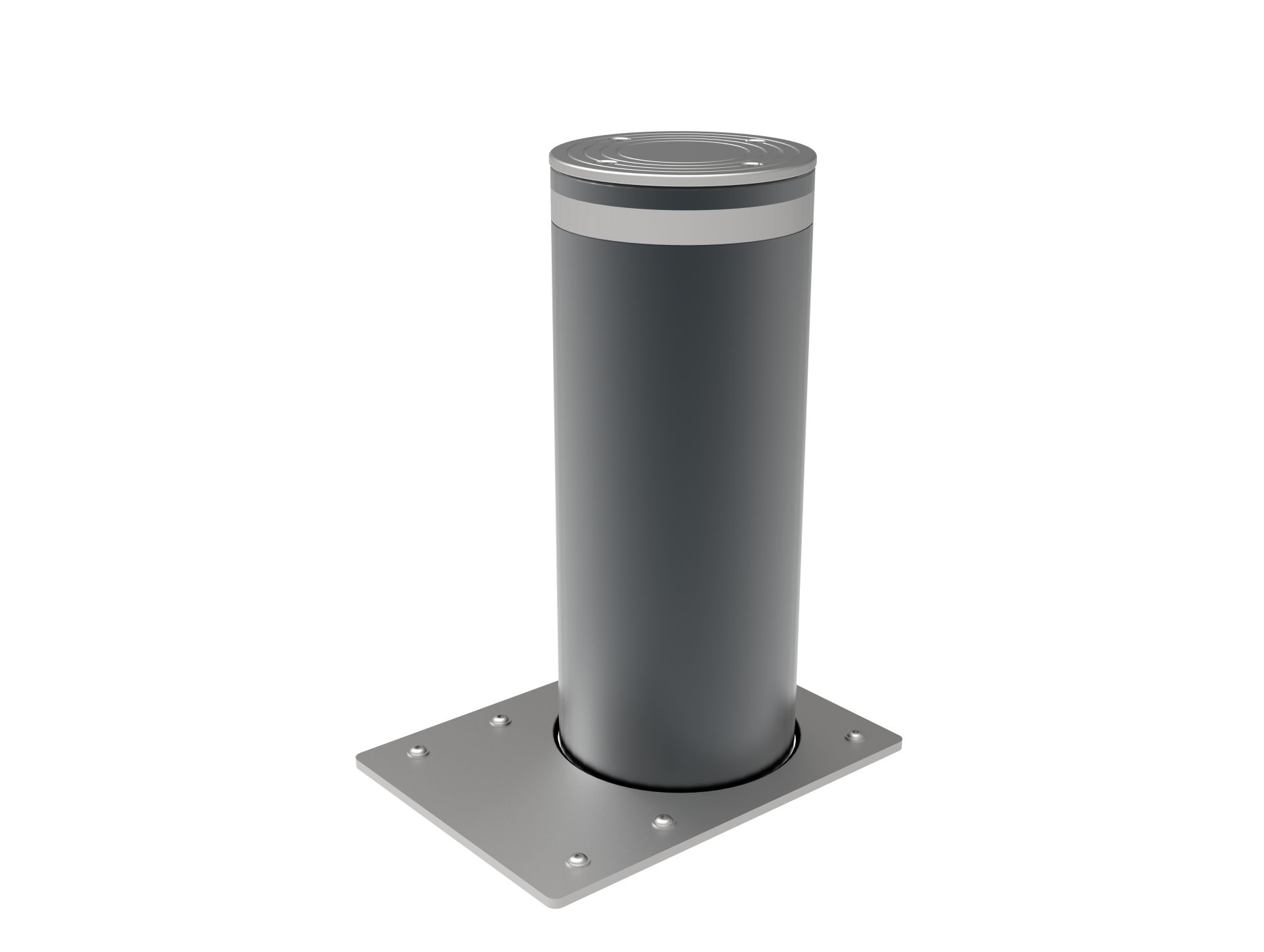 Borne escamotable automatique en acier hauteur 600 mm ø250 mm - A25-60 C50_0
