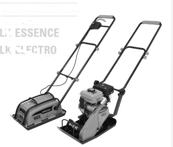 Compacteur à plaque vibrante hulk - evolution power tools - surface utile de la plaque 400mm x 320mm_1