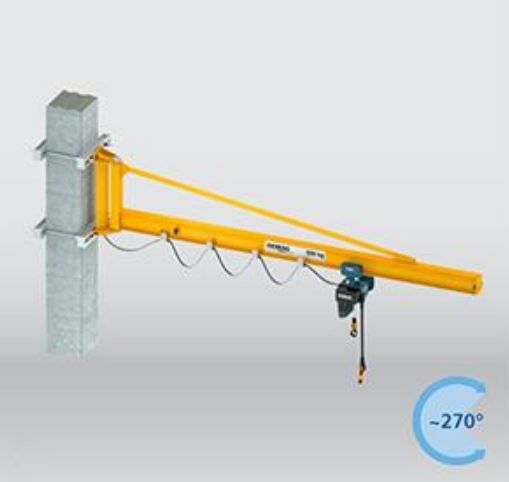 Potences murales et sur colonne - Flèche profil en I triangulée - Demag Cranes & Components SAS - Capacité de levage 80 à 2000 kg_1