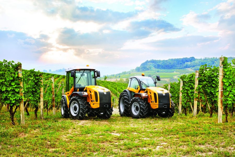 Tracteur agricole à 4 roues motrices  avant directrices de 75,3 et 98 cv - pasquali orion sdt_1