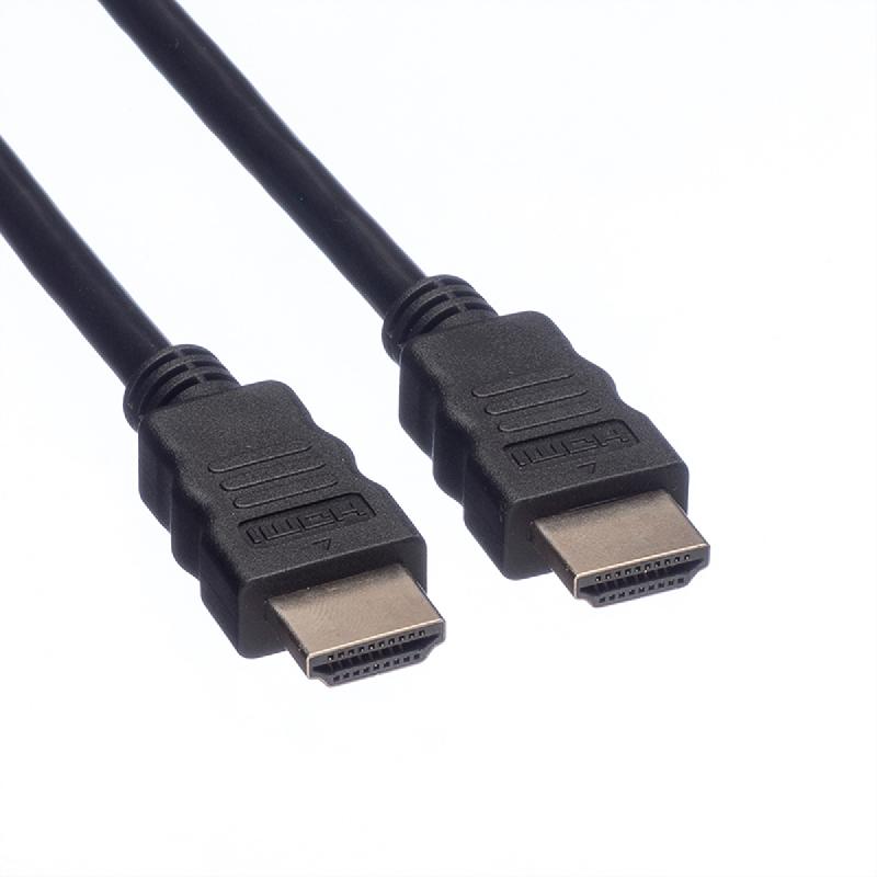 VALUE Câble HDMI Ultra HD avec Ethernet, 4K, M/M, noir, 2 m_1