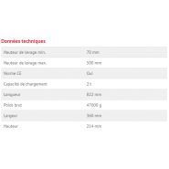 9252 - Cric rouleur hydraulique extra plat - BGS Technic - capacité de levage 2T - hauteur min. 70 mm / max. 500 mm_1