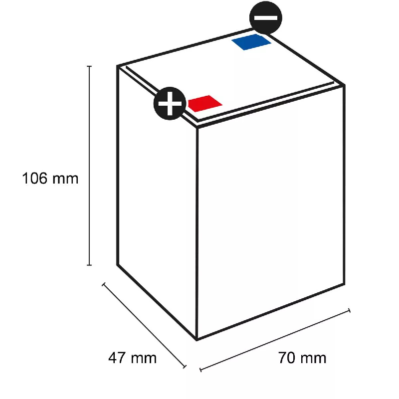 Batterie Exide Powerfit S306 /4 S 6V 4.5Ah_1