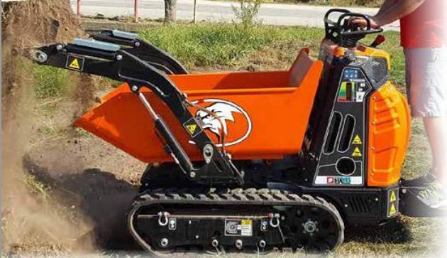 Machine de transport compact Cormidi C85 pour travaux de construction
