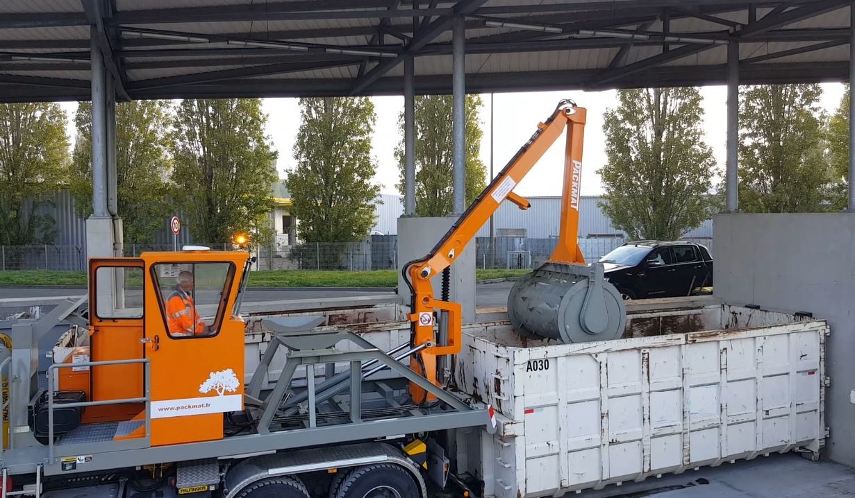 Compacteur mobile packmat pk311_1