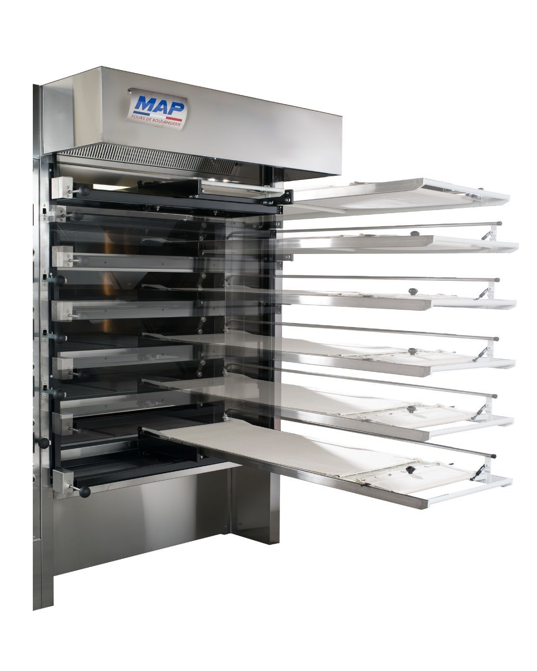 Four de boulangerie électrique à soles 3, 4 ou 5 étages, fabriqué en France - MAP MICROTEC_1