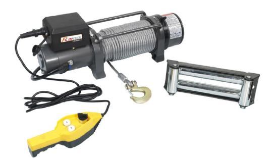 Treuil électrique Ribimex avec moteur 12 V