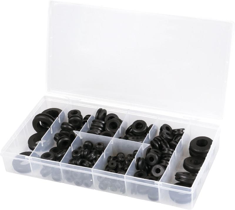 SYNCHRO - Passe-câbles souples assortis (x180) en boîte - 643546 - Idéal pour le câblage électrique automobile_1