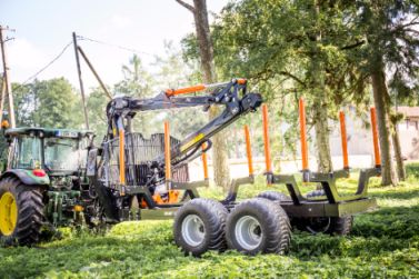 Bmf 12t2 pro remorque forestière - bmf - 12000 kg_1