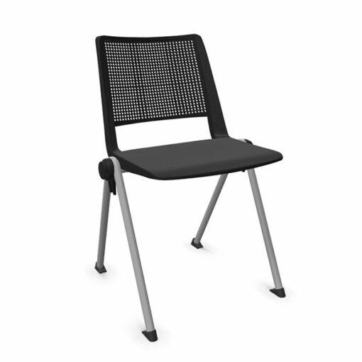 Chaise empilable 4 pieds LINE neuf - multi-usages, économique et pratique - Diversité de couleur_1