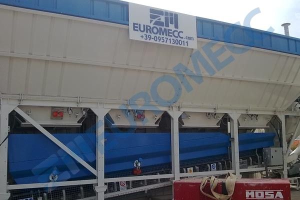 Fast dry centrale à béton mobile Euromecc - 70 m3/h, faible coût d'entretien_1