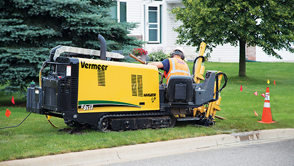 Foreuse directionnelle horizontale Vermeer D9x13 S3 - Puissance et vitesse optimales, tests divers terrains_1