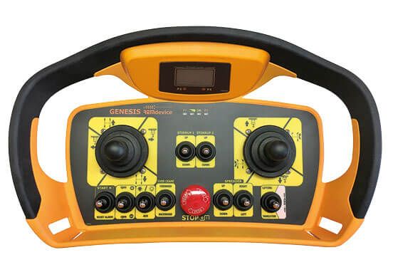 Genesis - télécommande radio industrielle - remdevice - 310x163x193 mm - 1580 gr - configurable et robuste avec chargement à induction_1