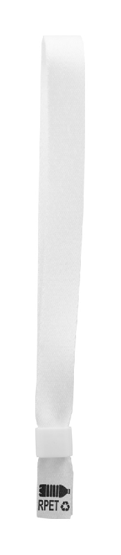 Bracelet festival personnalisable - polyester RPET - fermoir plastique coloré - impression sublimation_1