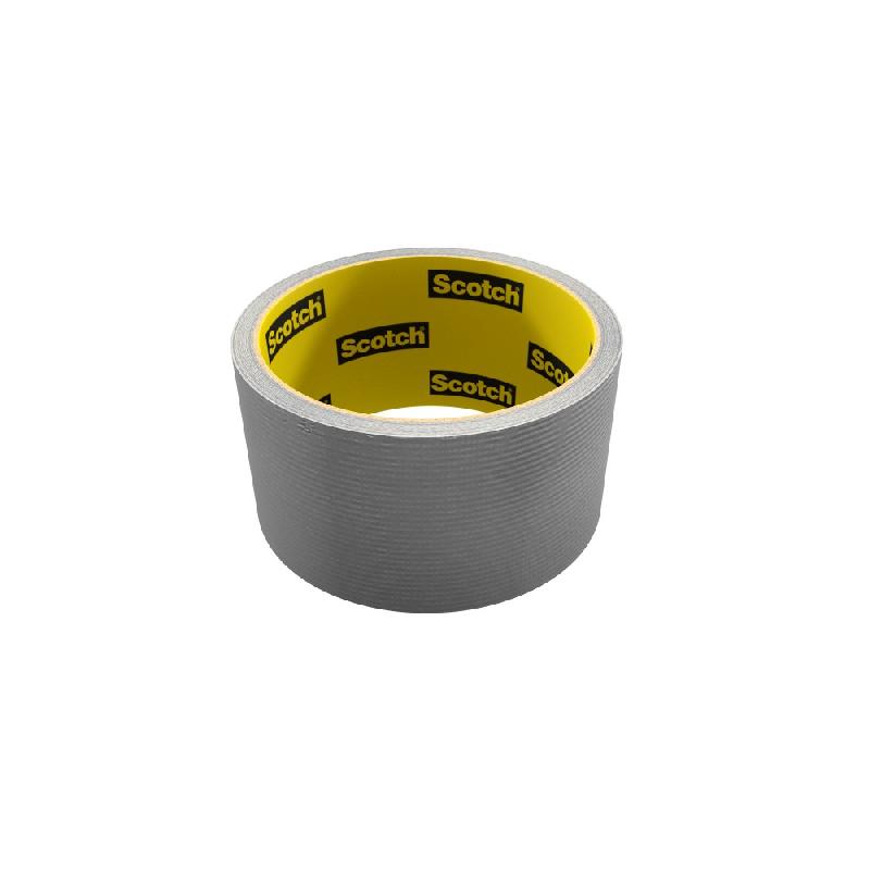 Adhésif de réparation SCOTCH universal - une face - 10 m x 48 mm - gris - déchirable à la main_1