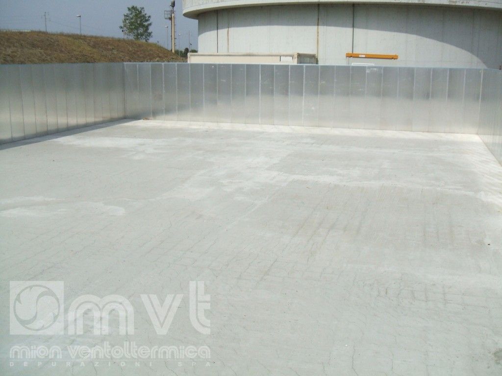 Biofiltre fixe en aluminium - Mion Ventoltermica Depurazioni - Cuve modulaire avec irrigation et contrôle en temps réel_1