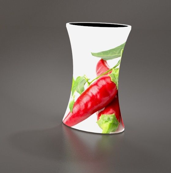 Comptoir lumineux pliable oval en tissu avec éclairage LED - Format 60x40xH100 cm_1