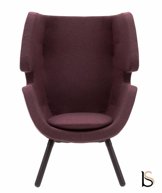 Fauteuil Moai - Softline - Feld marron 849_1