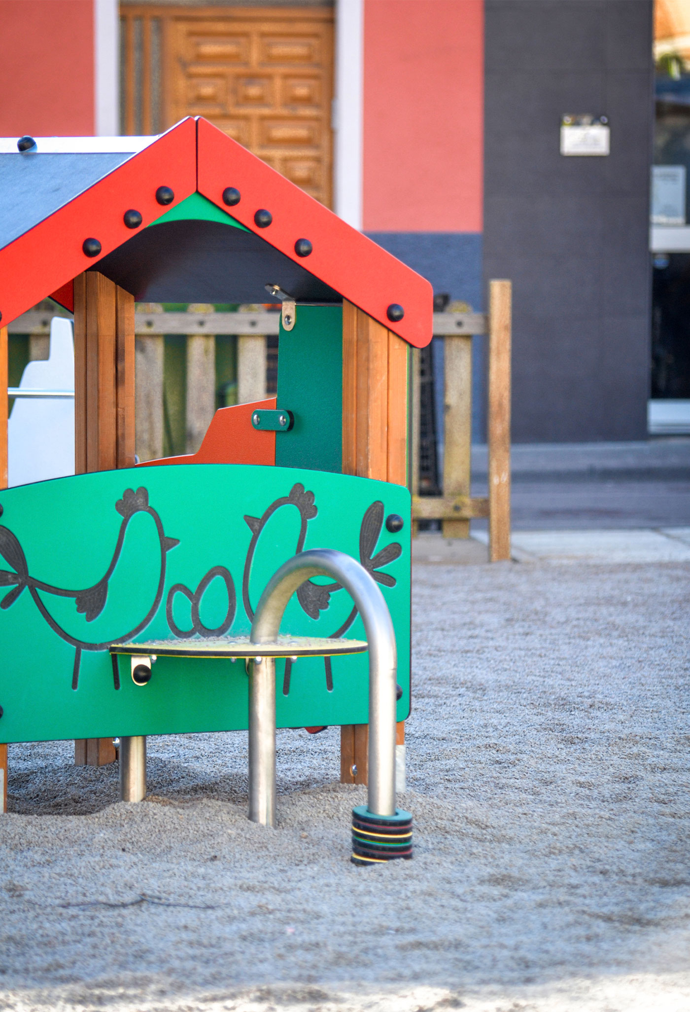 Structure de jeu Vila JEDU01 - Collection EDUCA - Bois lamellé et panneaux ECOPLAY_1