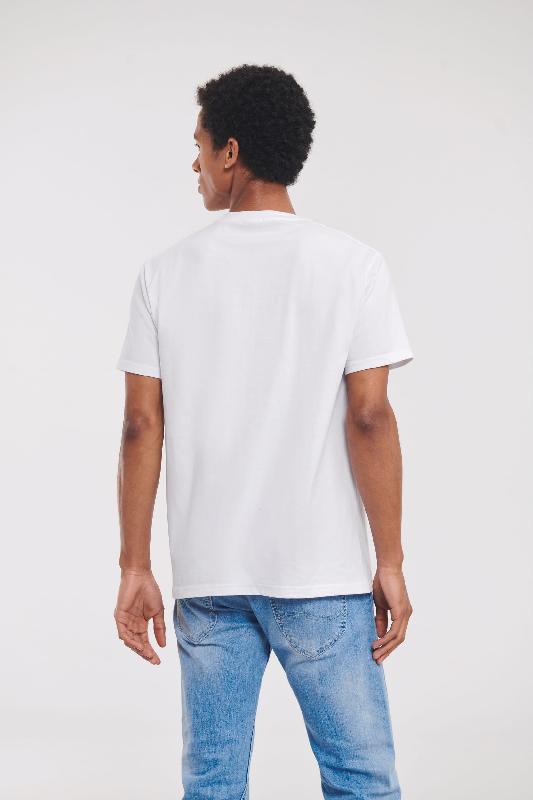 T-shirt classic heavy - 100% coton peigné - réf: ruzt215 - marque Russell - 215 g/m² - tailles S à XXL_1