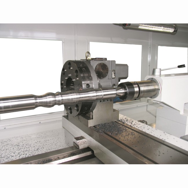 Tour CNC à banc plat moderne et de haute précision - MICROCUT BNC 28 - Pour pièces lourdes jusqu'à 3000 kg_1