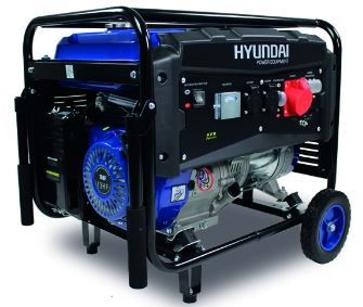 HG5500-PL - Groupe électrogène essence Hyundai - 5500 W max - 69 x 55,5 x 55 cm - Triphasé avec système AVR_1