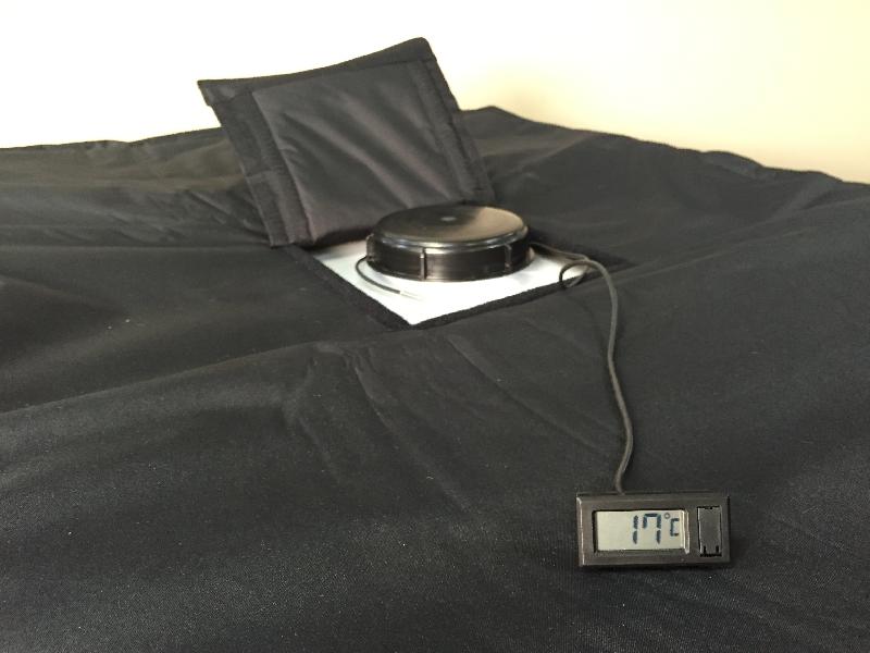 Thermomètre de surface à affichage digital - 1 mètre - sonde Inox 304L_1