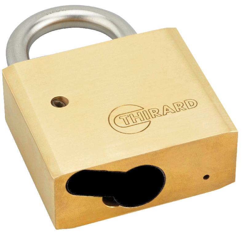 Cadenas à clé CP - anse inox sans cylindre - haute résistance et anti-corrosion - Thirard_1