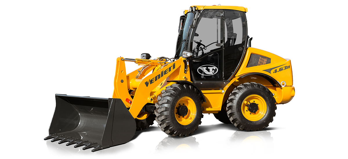 Chargeuse 6,2t Venieri 4.63H - Transmission hydrostatique Bosch Rexroth, Moteur Yanmar, Capacité 1,0-1,7m³_1